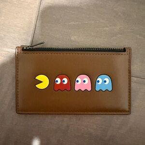 Pac-Man coach zip card holder